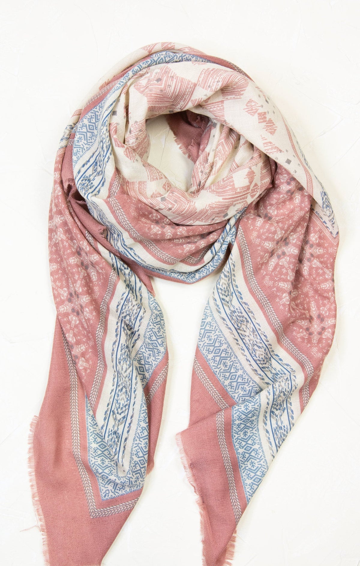 Ethnic Print Neck Scarf