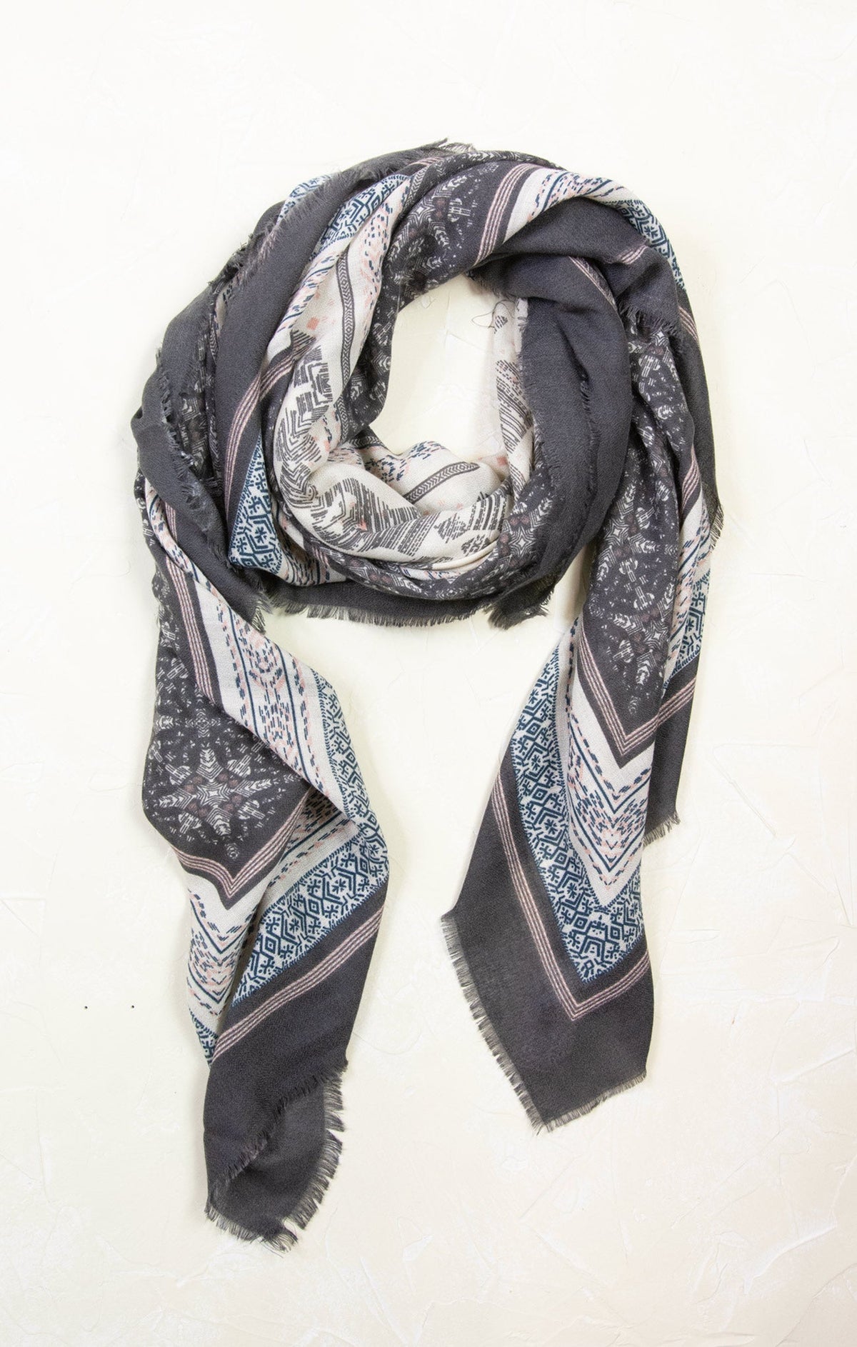 Ethnic Print Neck Scarf