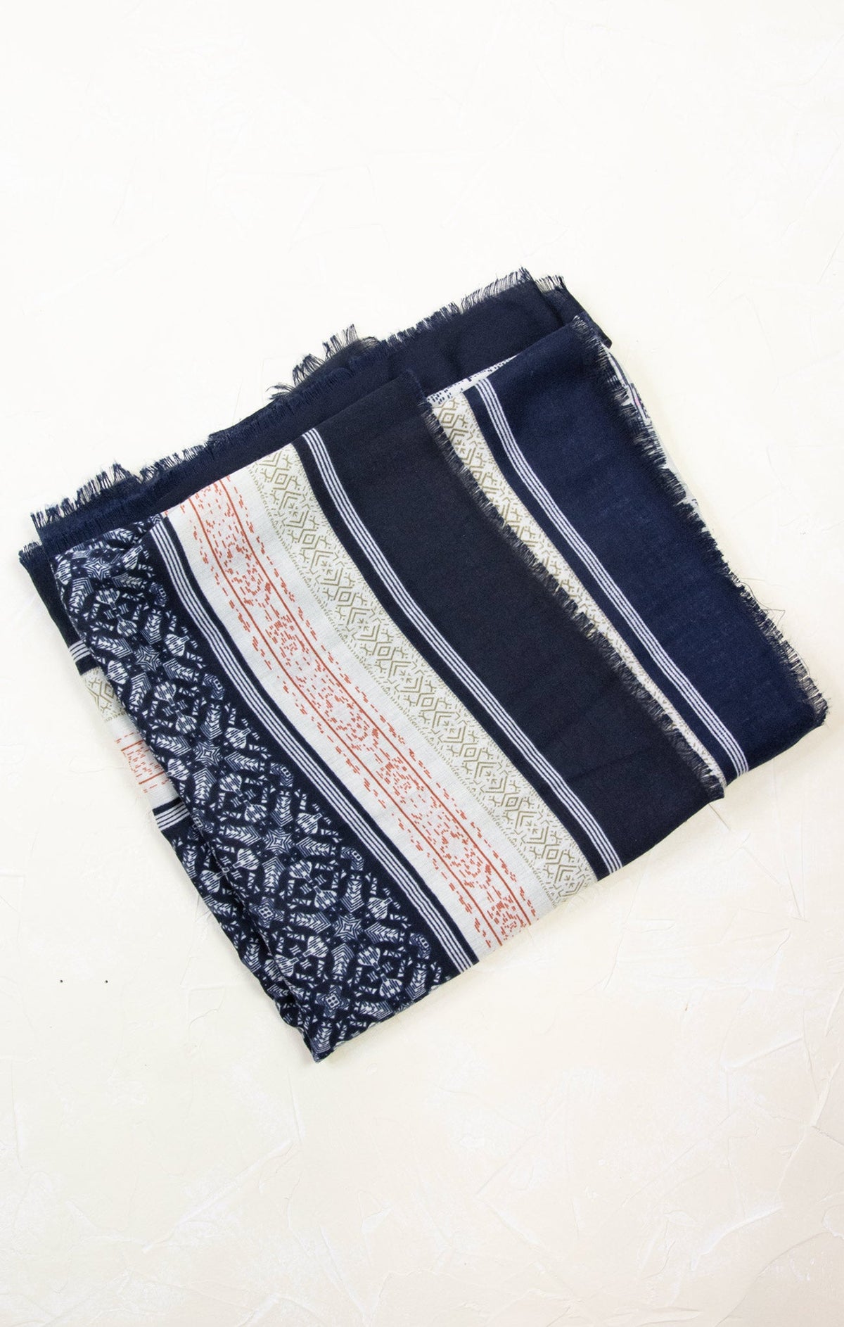 Ethnic Print Neck Scarf