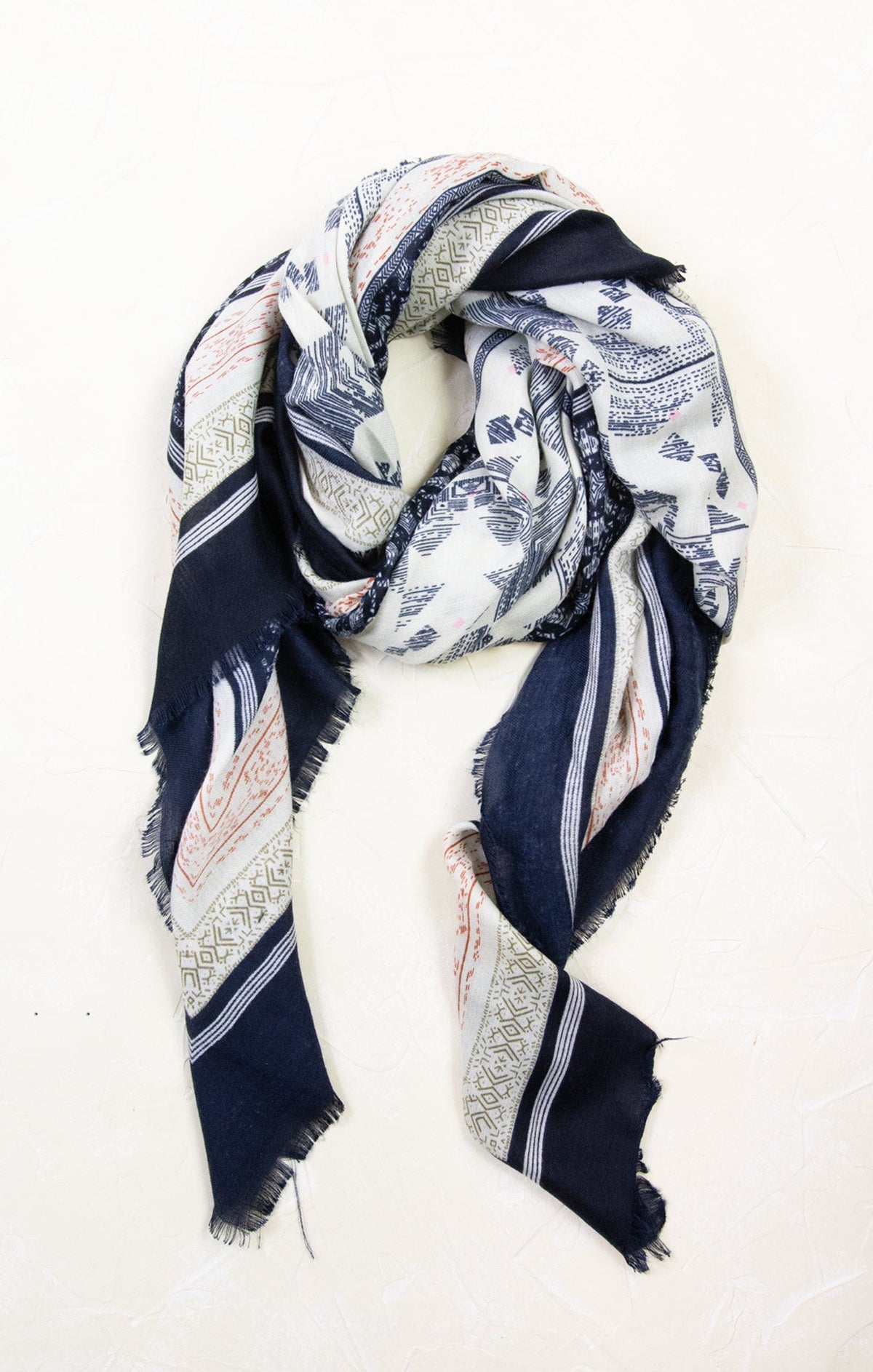 Ethnic Print Neck Scarf