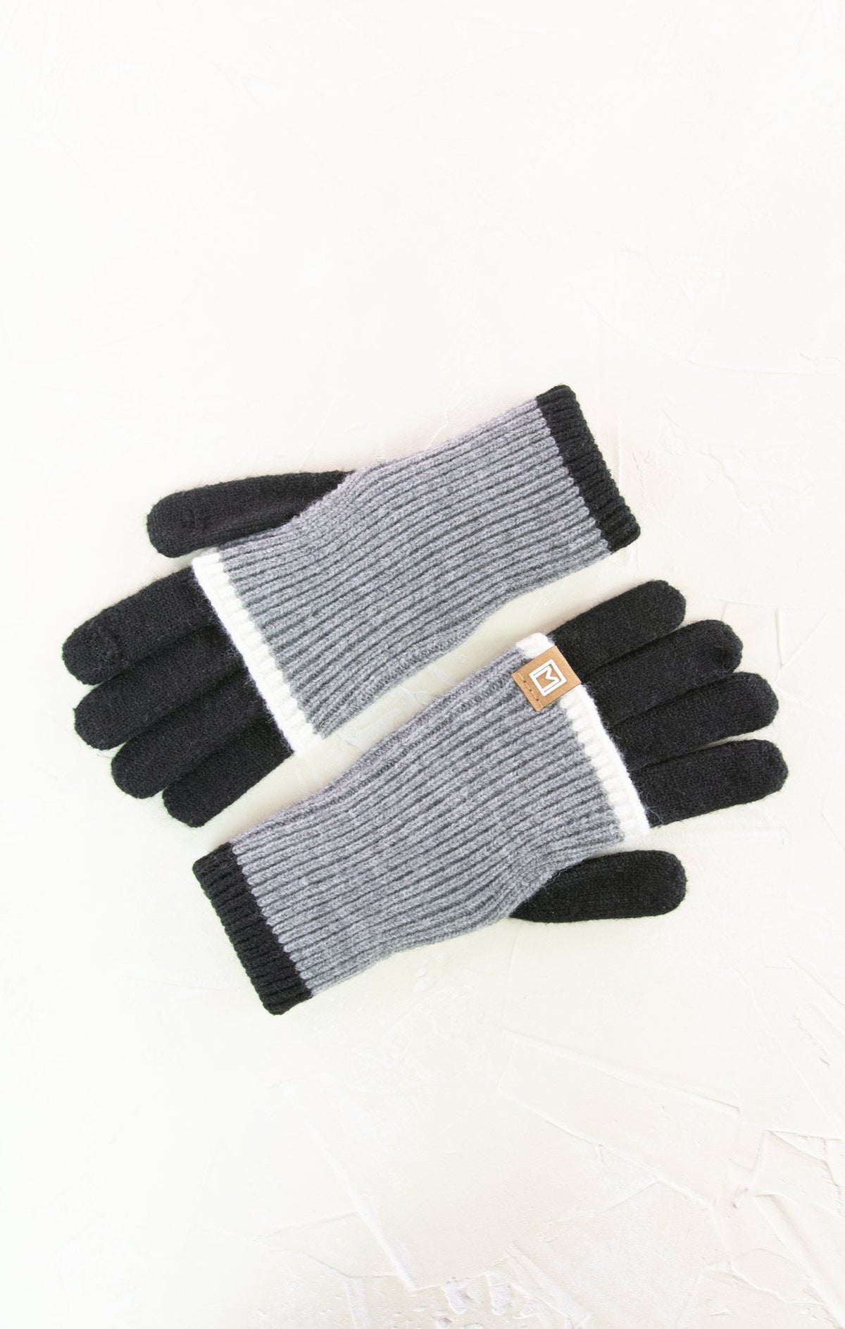 Touch-Friendly Warm Knit Gloves