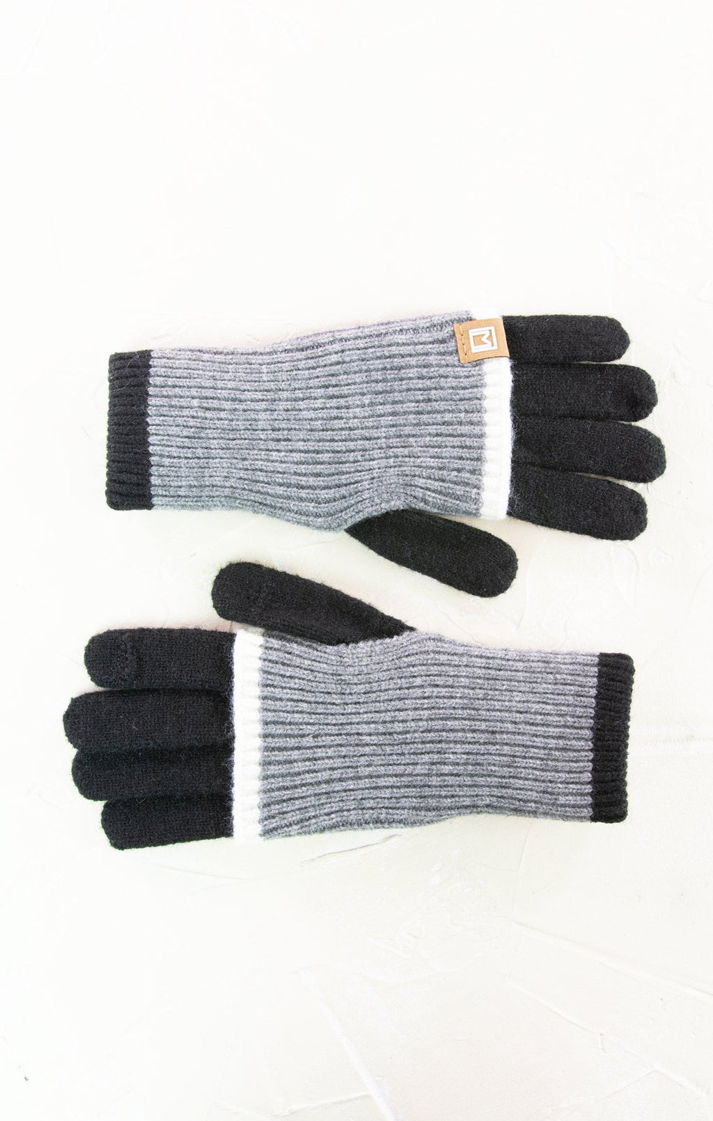 Touch-Friendly Warm Knit Gloves
