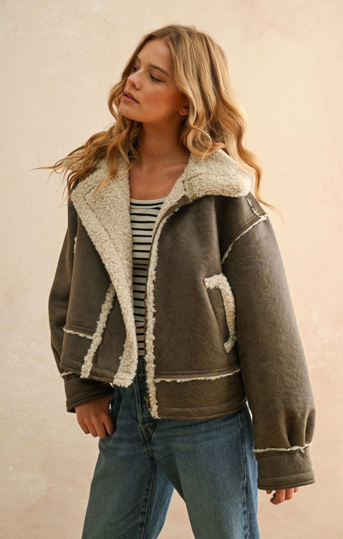 Playful Warm Style Friend Jacket