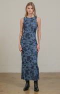 Mystic Floral Evening Dress