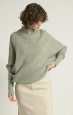 Mock Neck Chic Sweater