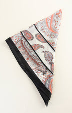 Classic Pattern Silk Bandana