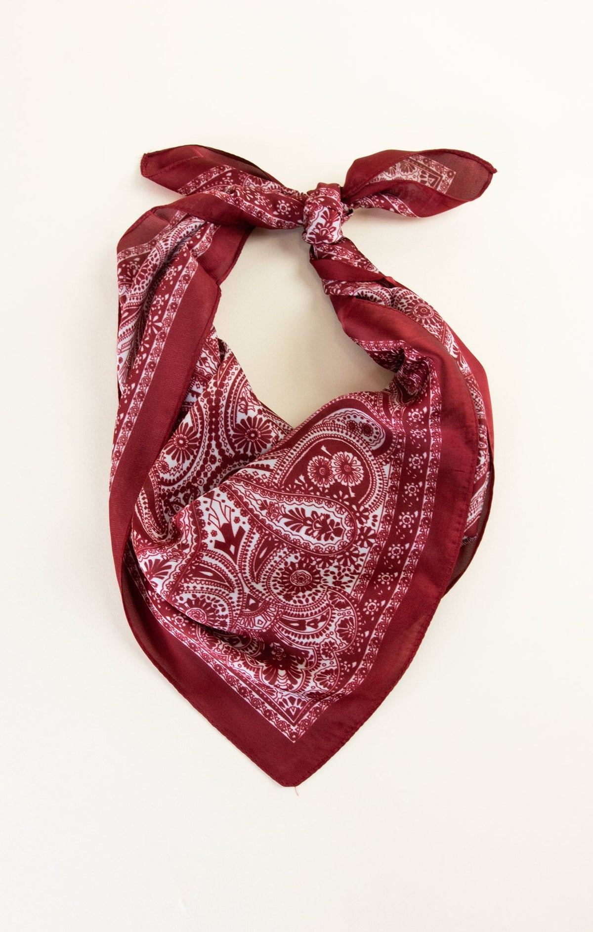 Chic Black Pattern Scarf