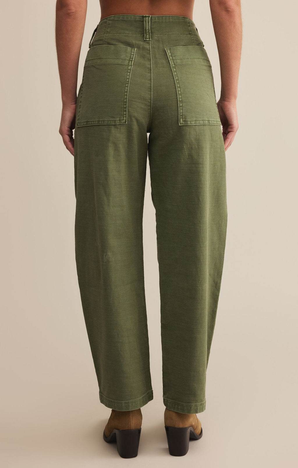 Olive Barrel Adventure Pants