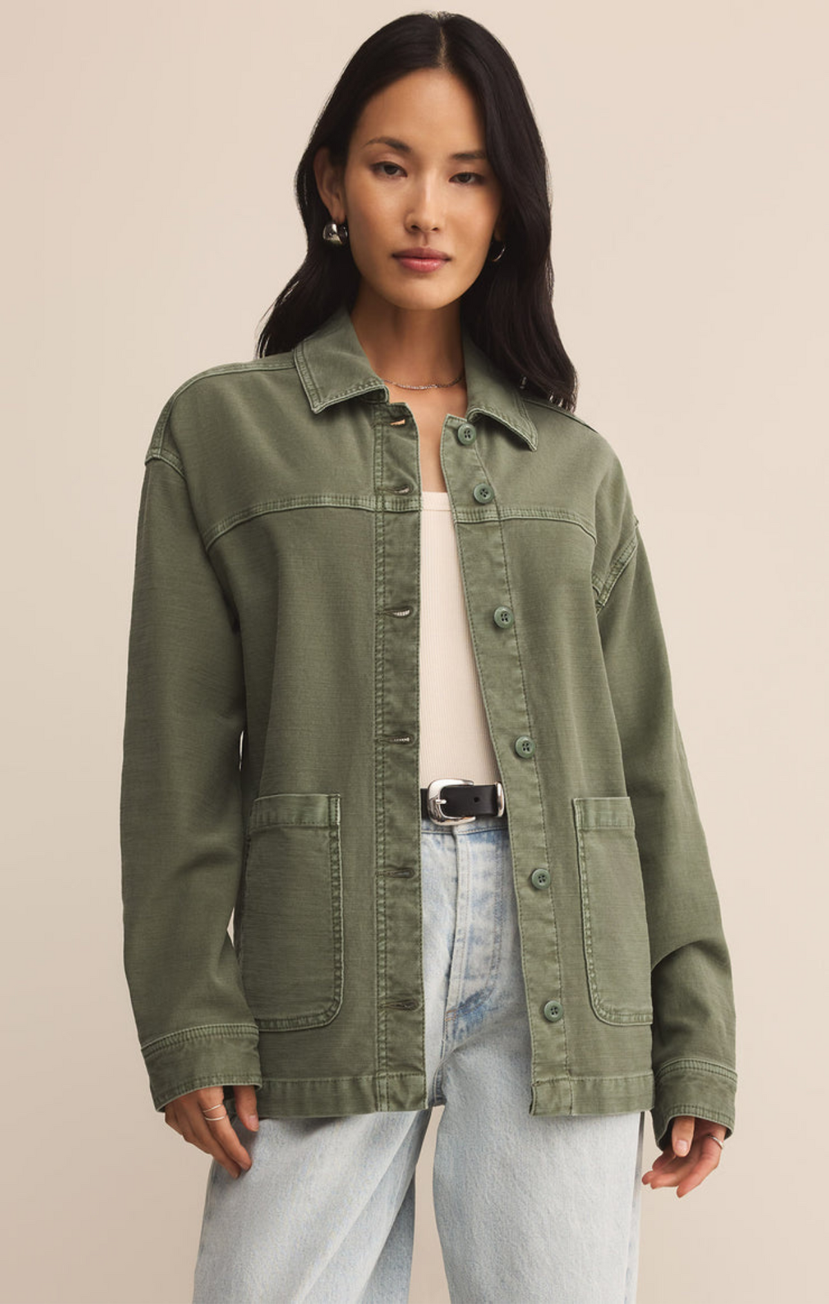 Buttoned Charm Road Trip Friend Jacket