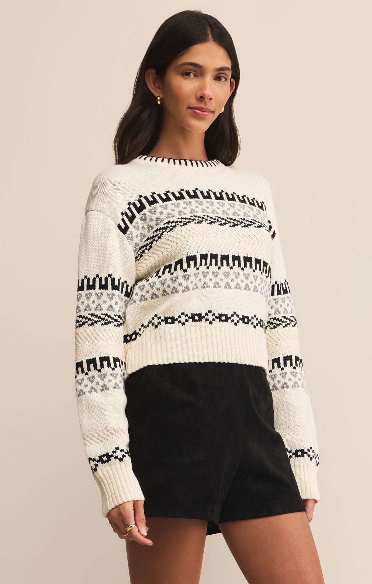 ‌Crew Neck Cozy Everyday Sweater