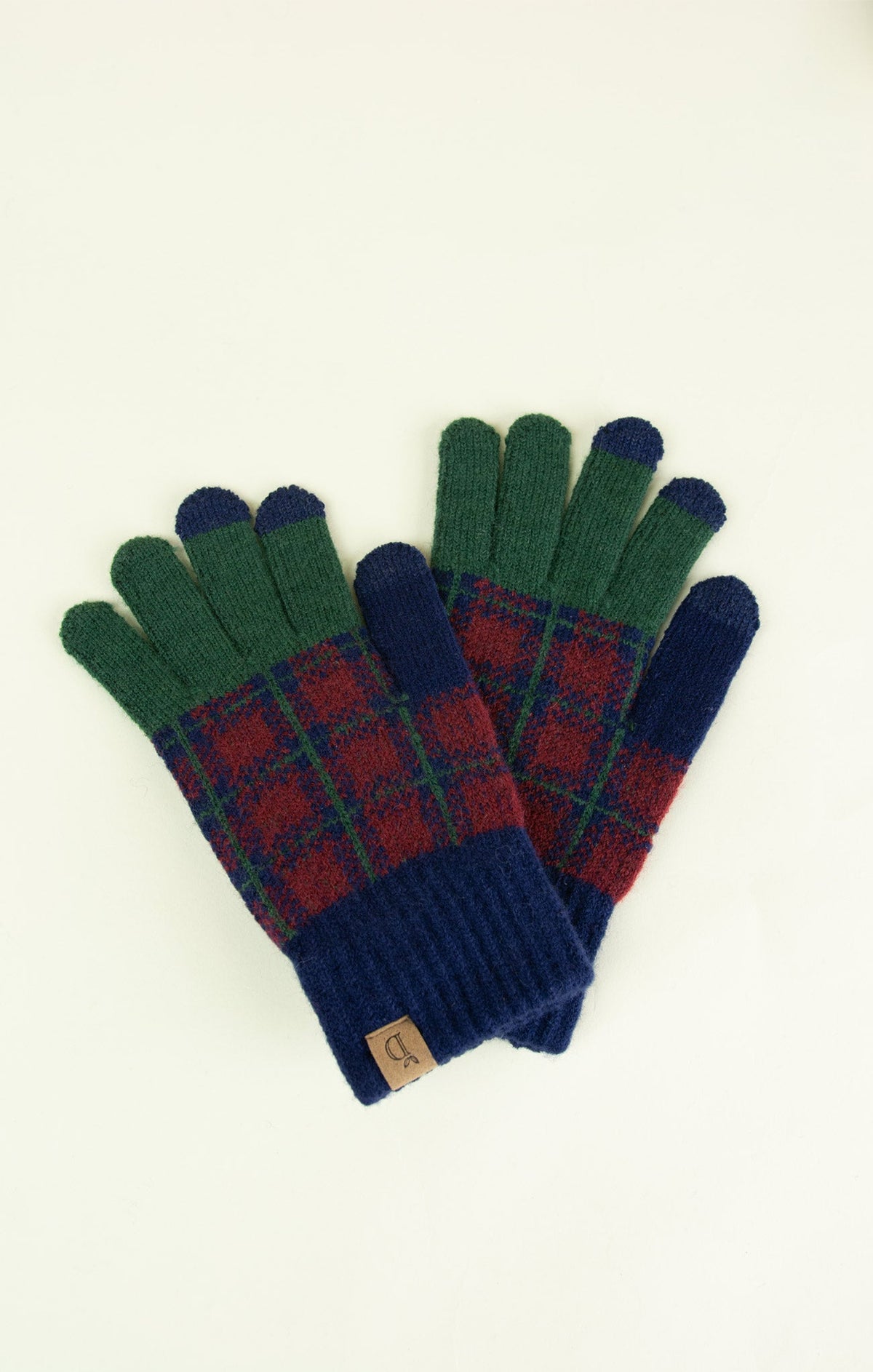 Chic Checkered Hand Warmers
