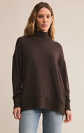 Cozy Turtleneck Sweatshirt