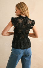 Whimsy Lace Feminine Top