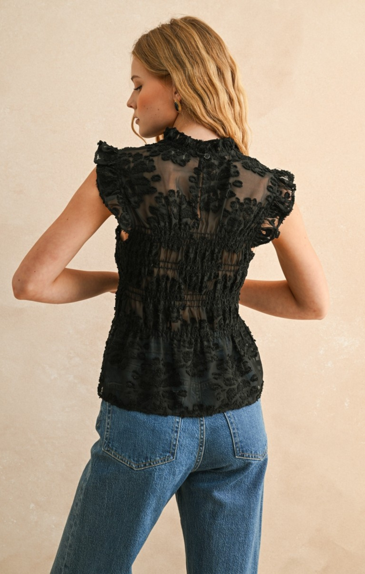 Whimsy Lace Feminine Top