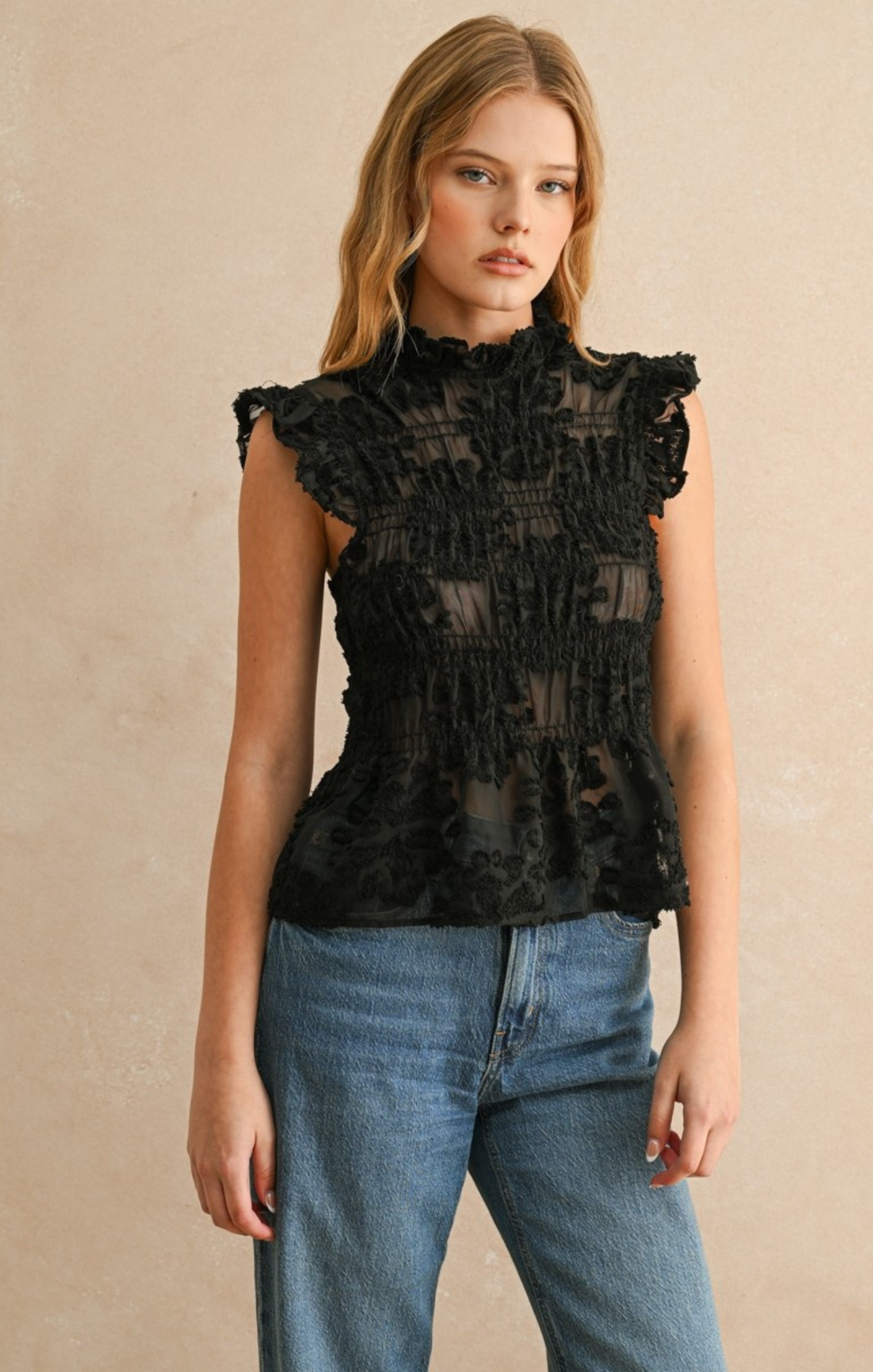 Whimsy Lace Feminine Top