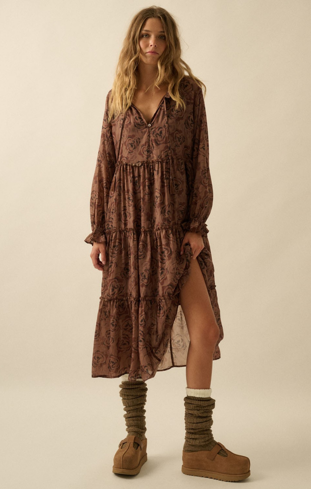 Spontaneous Style Splash Dress