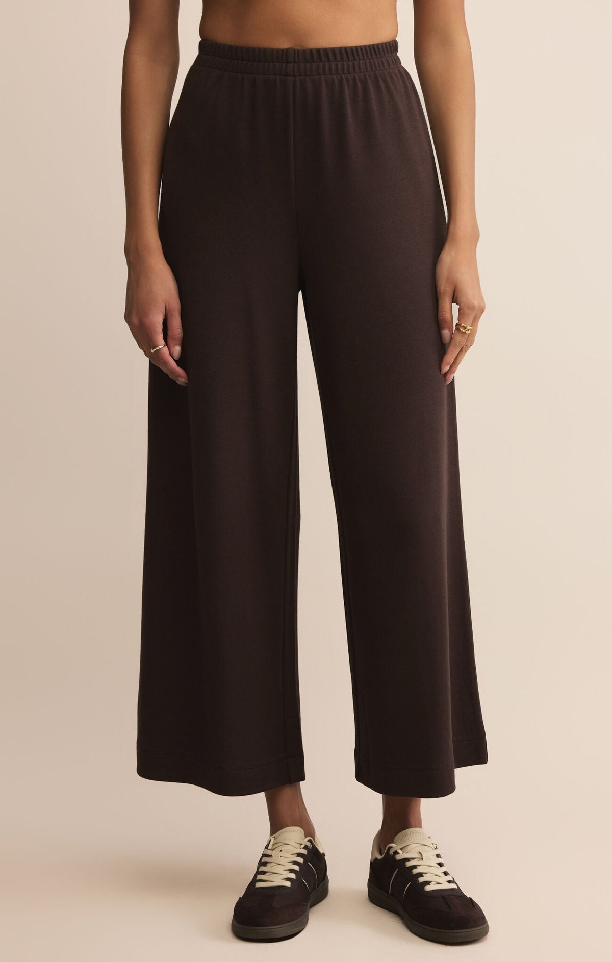 High-Rise Soft Wash Leisure Pants