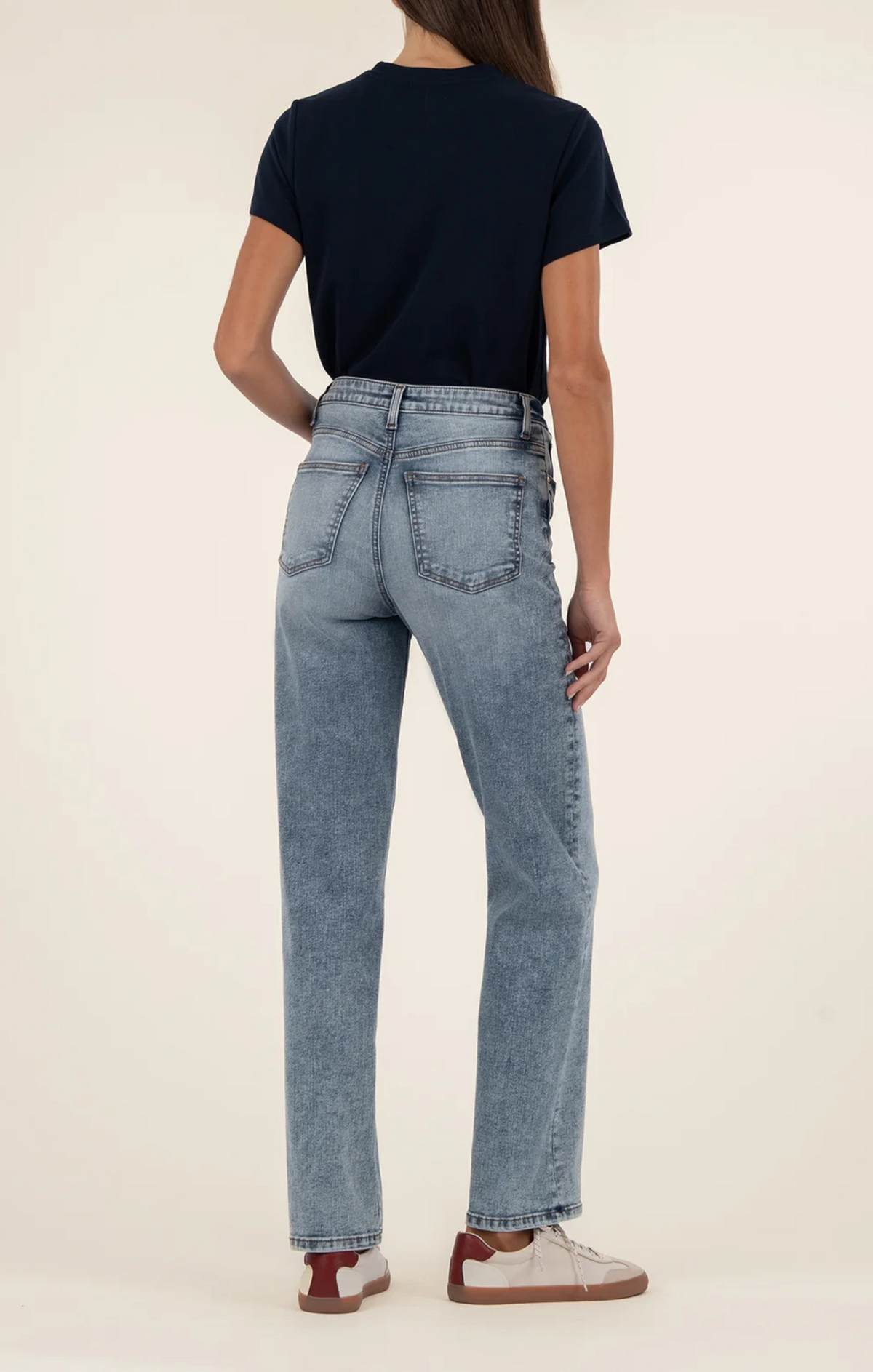 Classic High Rise Straight Jeans