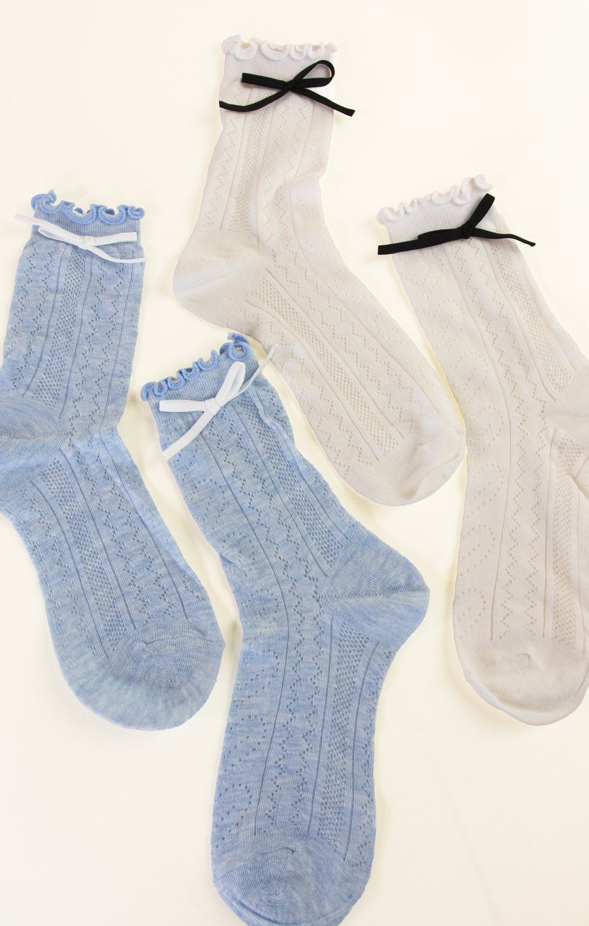 Charm Bow Comfort Socks