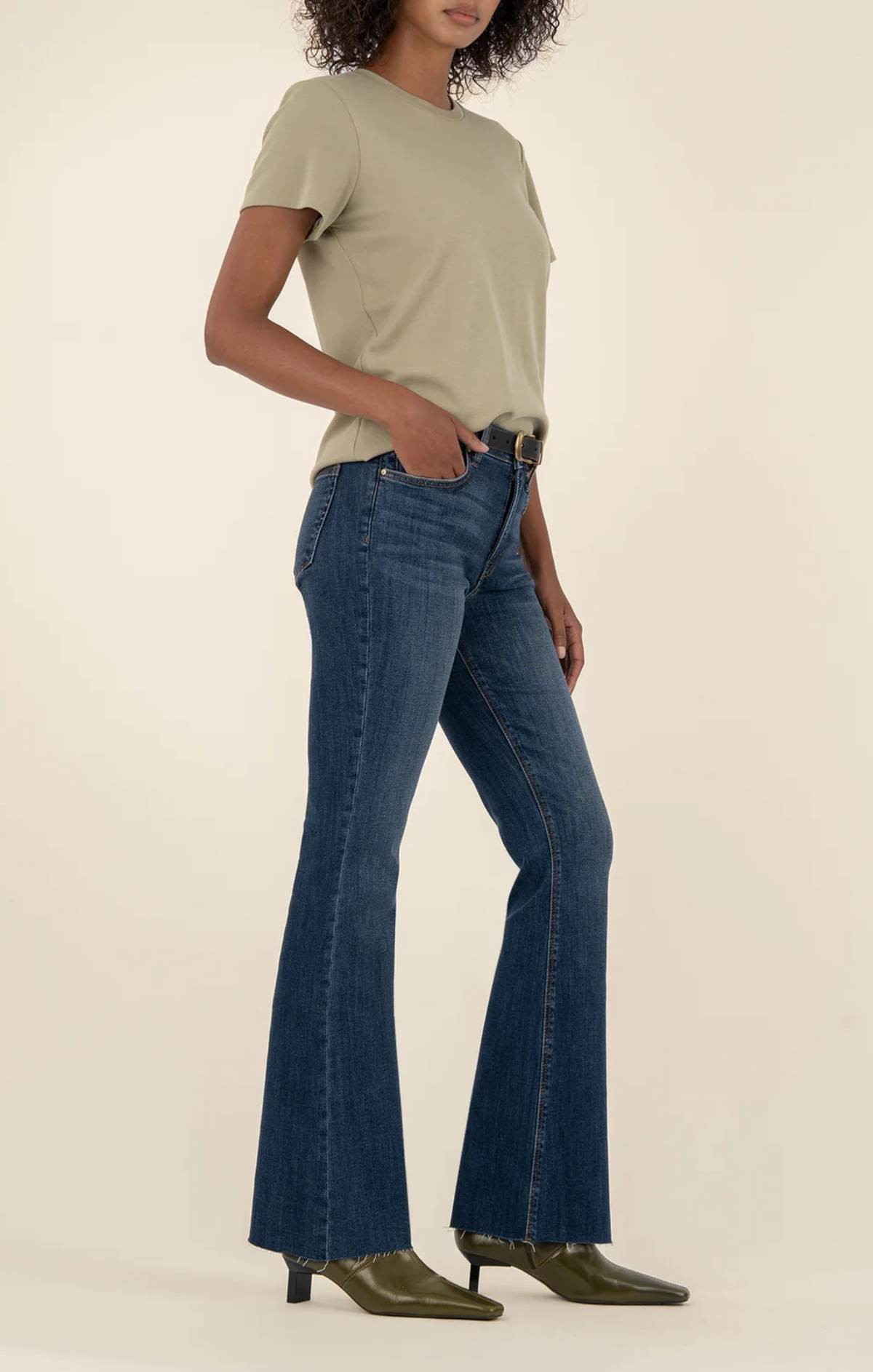 Modern Twist Flare Jeans