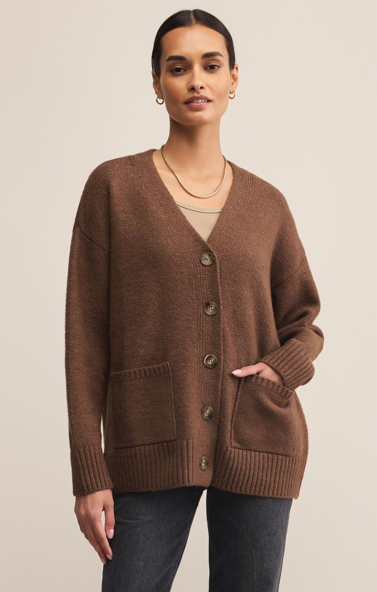 Cozy Charm Layered Cardigan