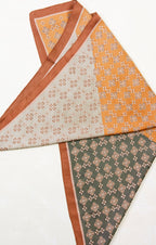 Charming Flower Silk Scarf