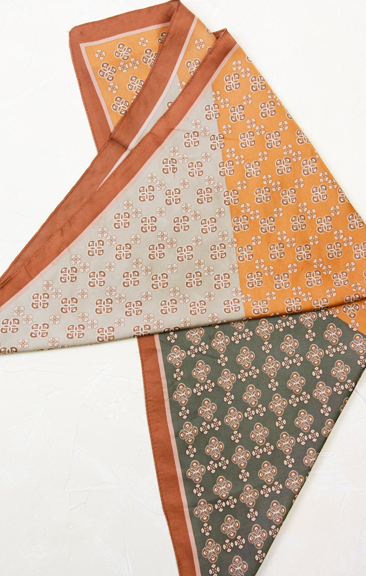 Charming Flower Silk Scarf