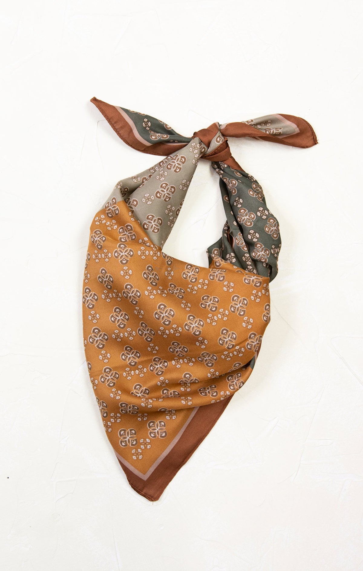 Charming Flower Silk Scarf