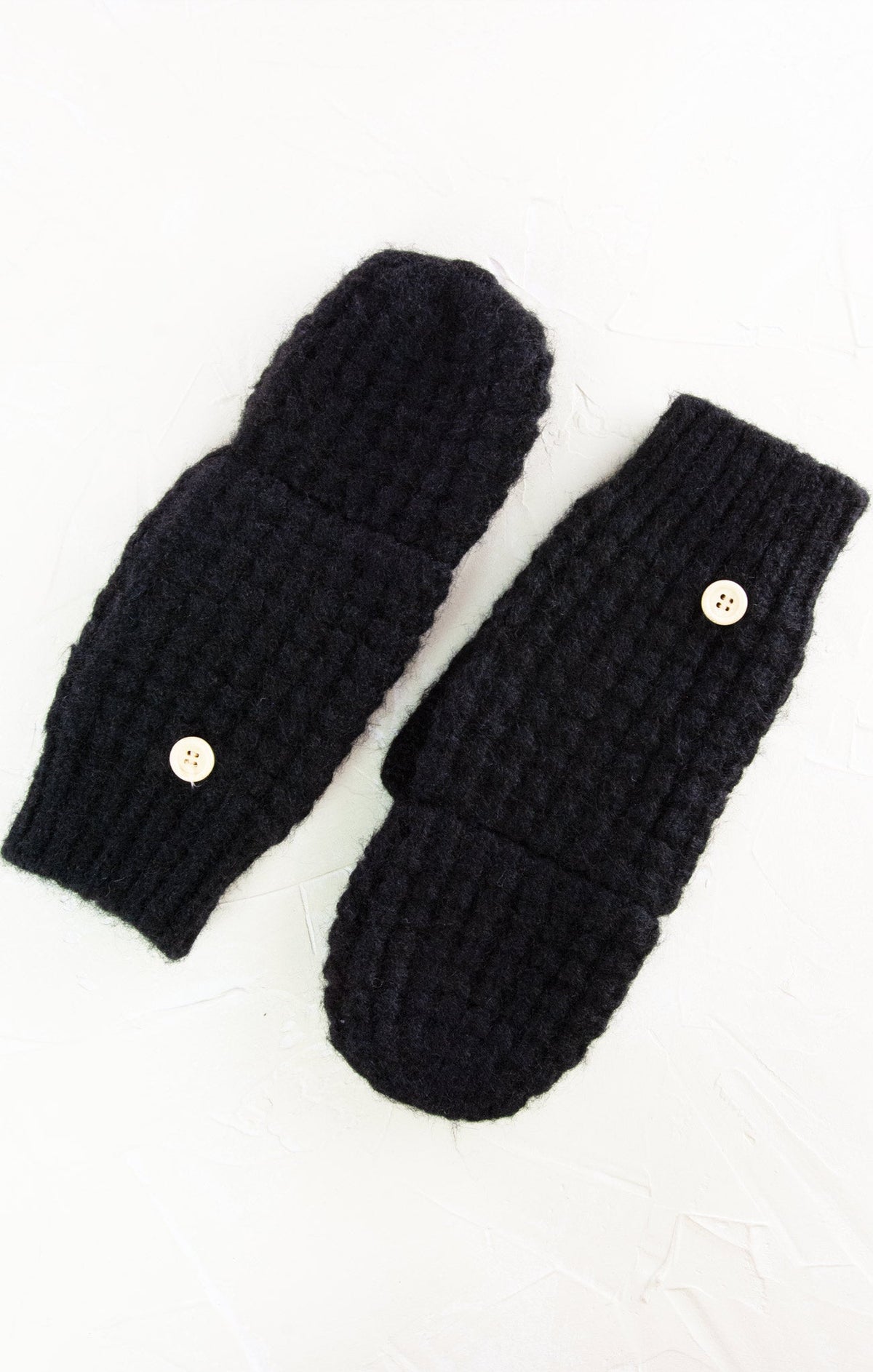 ‌Cozy Textured Knit Gloves‌