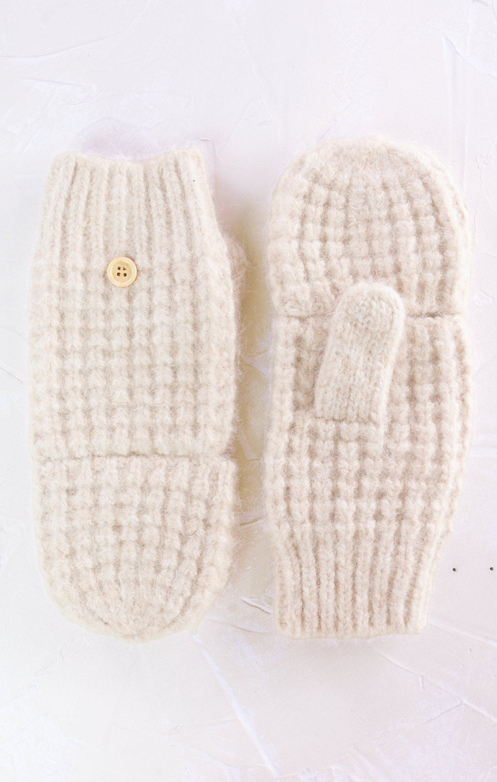 ‌Cozy Textured Knit Gloves‌