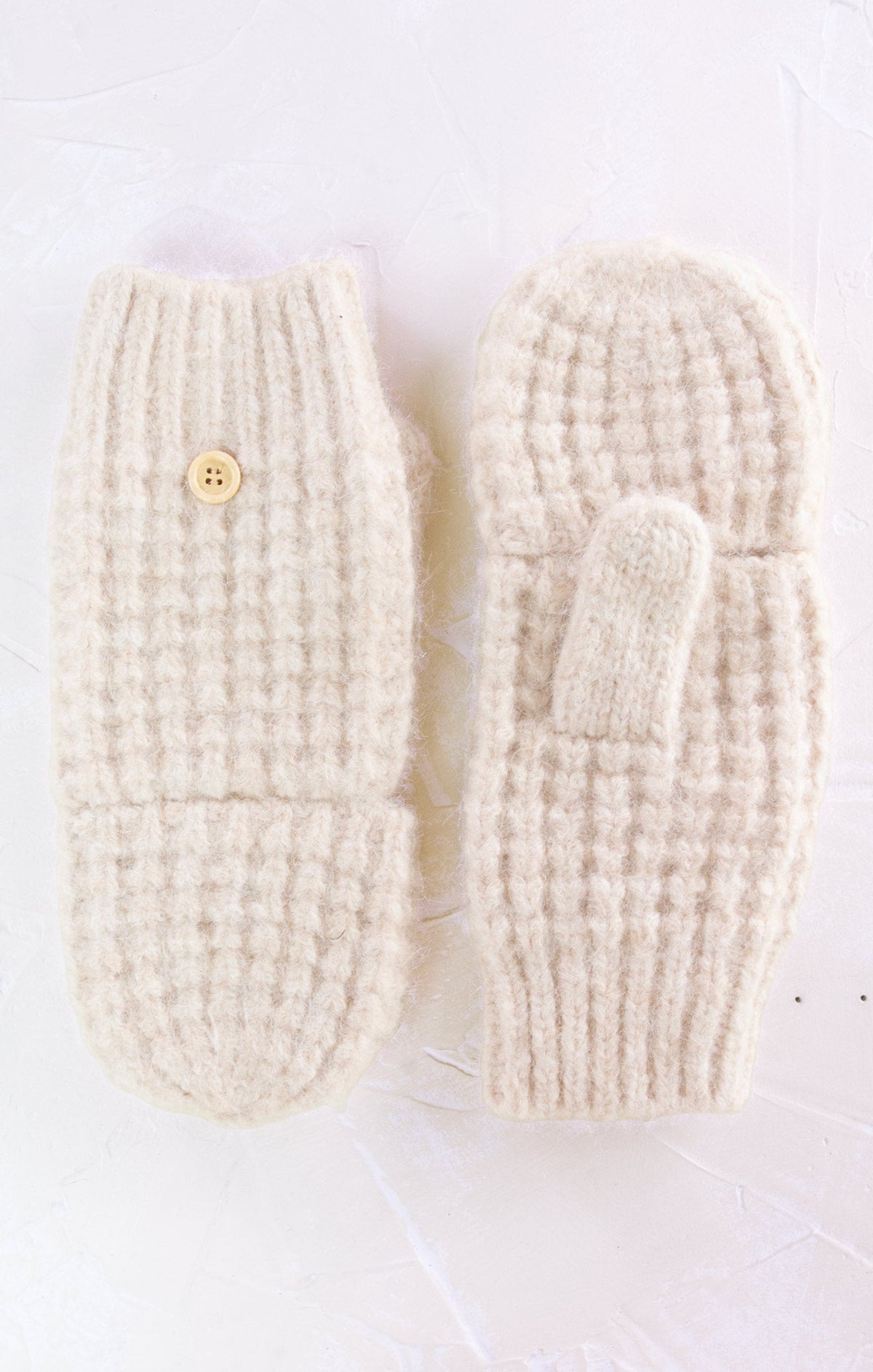 ‌Cozy Textured Knit Gloves‌