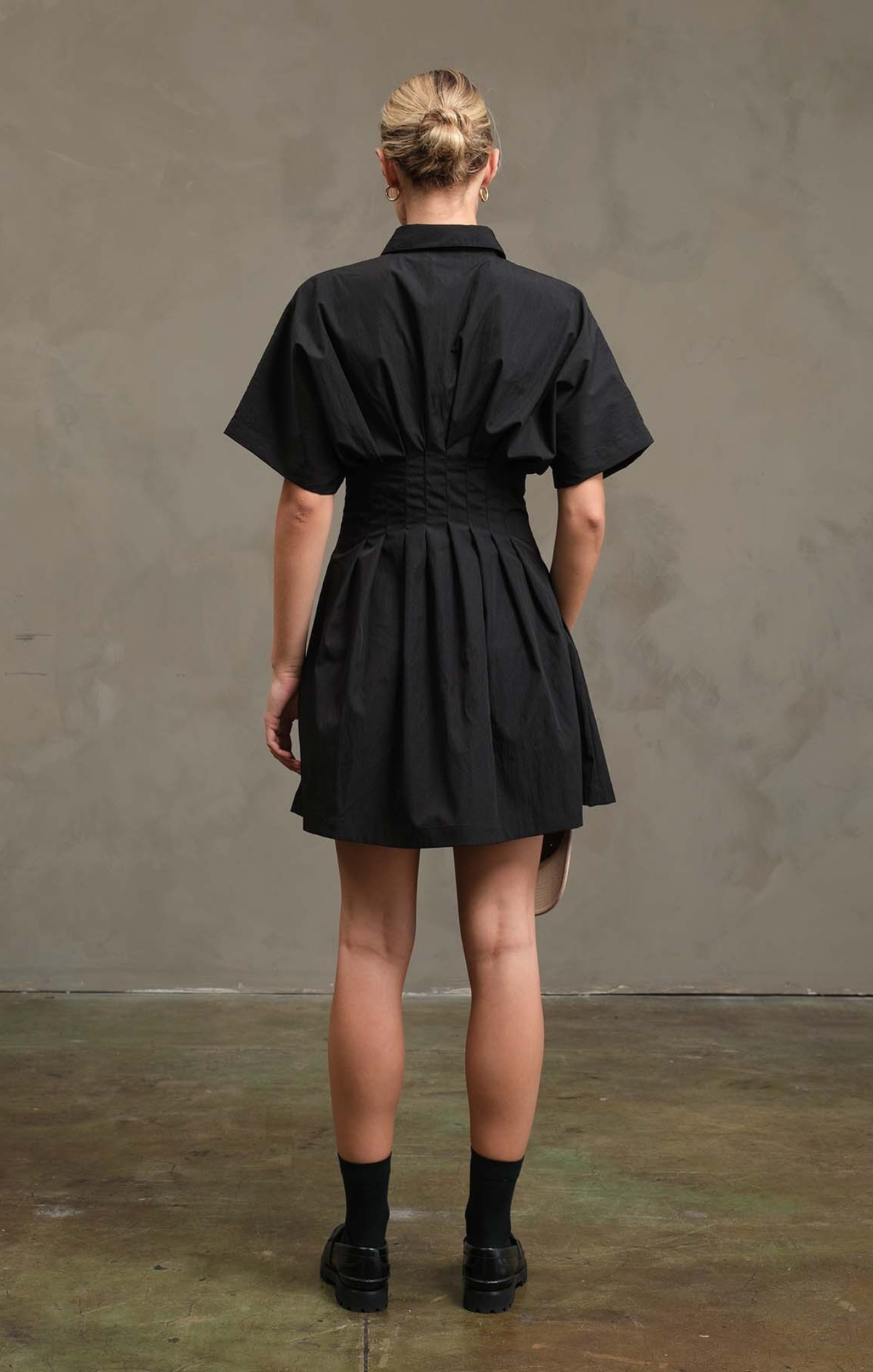 Relaxed Pintuck Sunny Dress